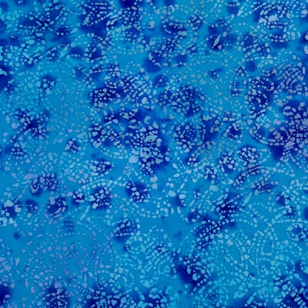 Batik Cotton - Carrera Fishes Blue